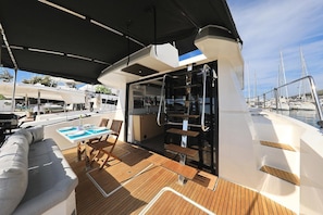 Outdoor dining - Sun-kissed Sailing Adventure in Split-Dalmatia, Croatia (Trogir)