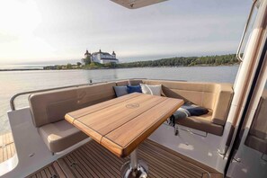 Outdoor dining - Sun-Kissed Sailing Adventure in Zadar, Croatia (Bibinje)