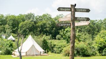 Luxury Tent, Non Smoking, Garden View | Property grounds