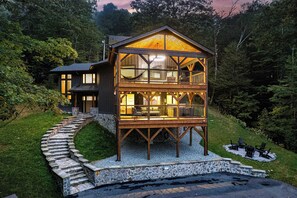 Exterior - Slopeside Luxury Retreat | Hot Tub and Fire Pit (Beech Mountain)