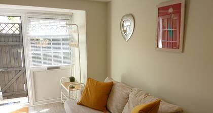 A rare opportunity to stay in a unique 2 storey lodge in Lymington
