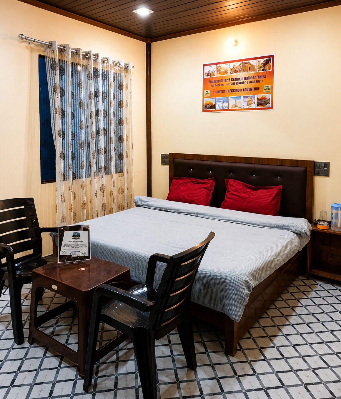 Habitación doble Deluxe, balcón, vista a la montaña | Wifi gratis 