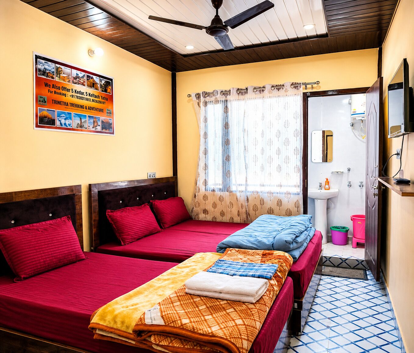 Habitación ejecutiva con 1 cama matrimonial o 2 individuales | Wifi gratis 