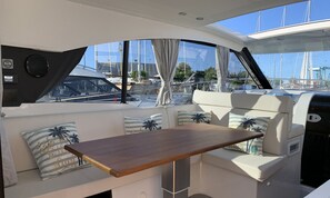 Outdoor dining - Sun-kissed Sailing Adventure in Split-Dalmatia, Croatia (Trogir)