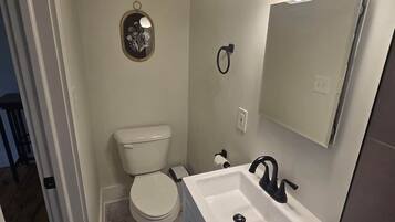 Hair dryer, towels