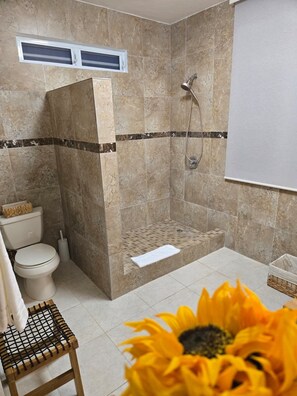 Towels, soap, toilet paper - Casa Borinqueya, Welcoming 1-bedroom house in vibrant San Juan Center (San Juan)