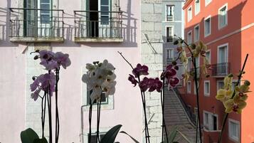Ferienhaus, Balkon, Stadtblick | Unterkunftsgelände