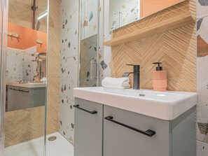 Dusche, Handtücher