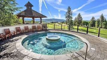 屋外プール、温水プール