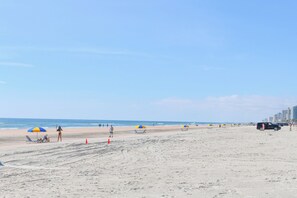 Accommodatie ligt op het strand