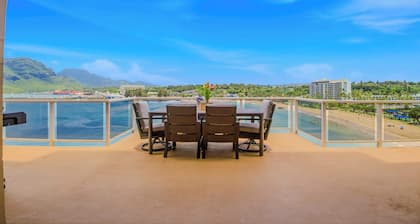 Stunning Kauai Cliffside Estate Over Kalapaki Bay