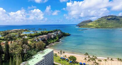 Kauai Ocean View Retreat with AC, and BBQ Lanai
