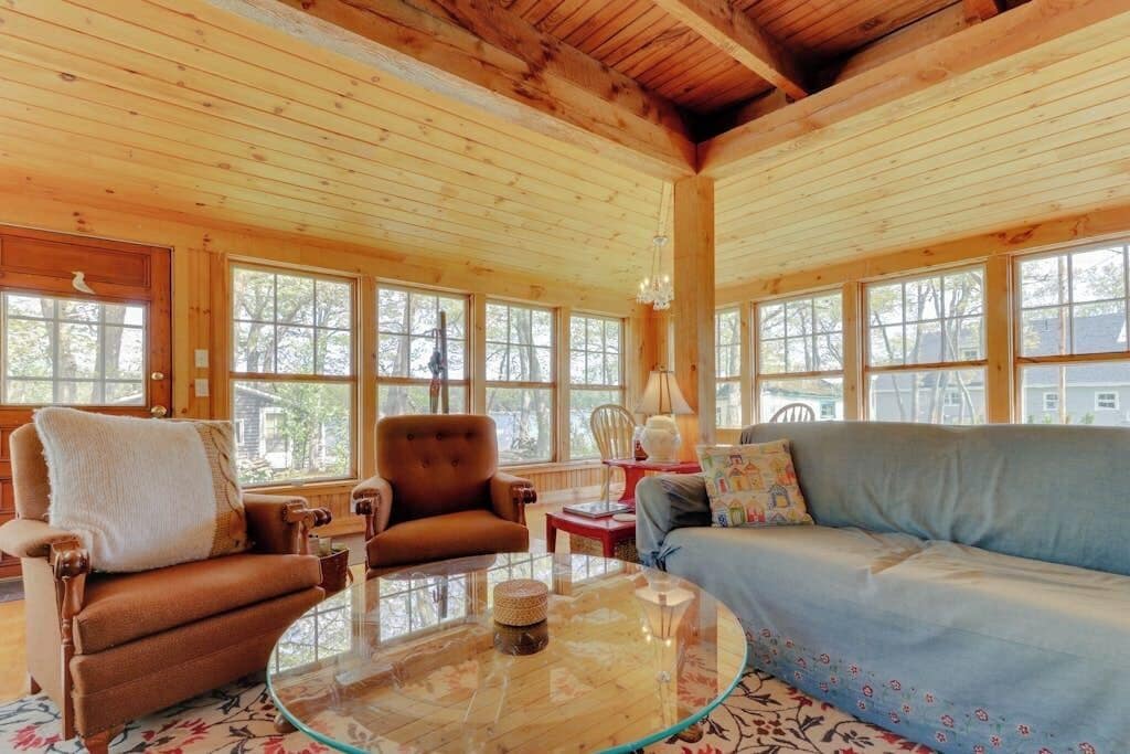 Rumah, Beberapa Tempat Tidur, dapur (Harpswell Bay House) | Area keluarga