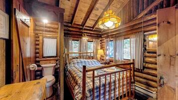 Cabin, nhiều giường, lò sưởi, quang cảnh vườn (Hammond Hideaway) | 4 phòng ngủ, trang trí khác biệt