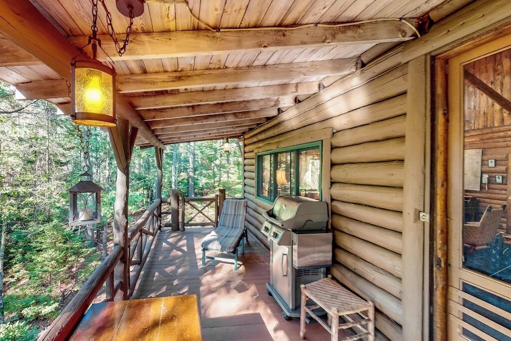 Cabin, Multiple Beds, Fireplace, Garden View (Hammond Hideaway) | View from room