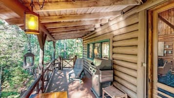 Cabin, Multiple Beds, Fireplace, Garden View (Hammond Hideaway) | View from room