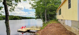 Newly Restored Waterfront Cottage With Private Dock, Fireplace, & Farm - Dogs OK
