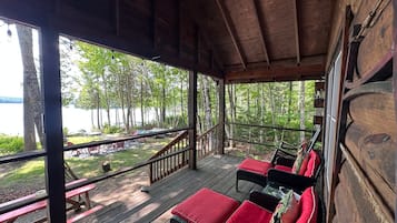 Cabin, 1 King Bed with Sofa bed, Kitchen (Handsville Camp) | View from room