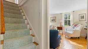House, Multiple Beds (Beauchamp Cottage) | Living area - Beauchamp Cottage, Near Rockport Harbor and Golf c (Rockport)