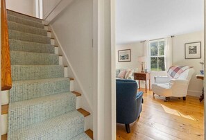 House, Multiple Beds (Beauchamp Cottage) | Living area - Beauchamp Cottage, Near Rockport Harbor and Golf c (Rockport)