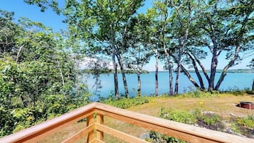 Casa de campo, 1 cama King (Rising Tide Cottage) | Vista do quarto