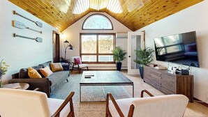 Cabin, nhiều giường (Westport Waterfront) | Khu phòng khách