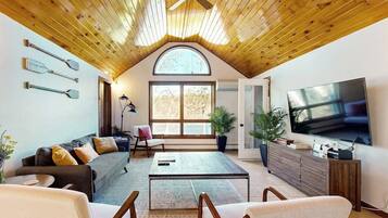 Cabin, Multiple Beds (Westport Waterfront) | Living area