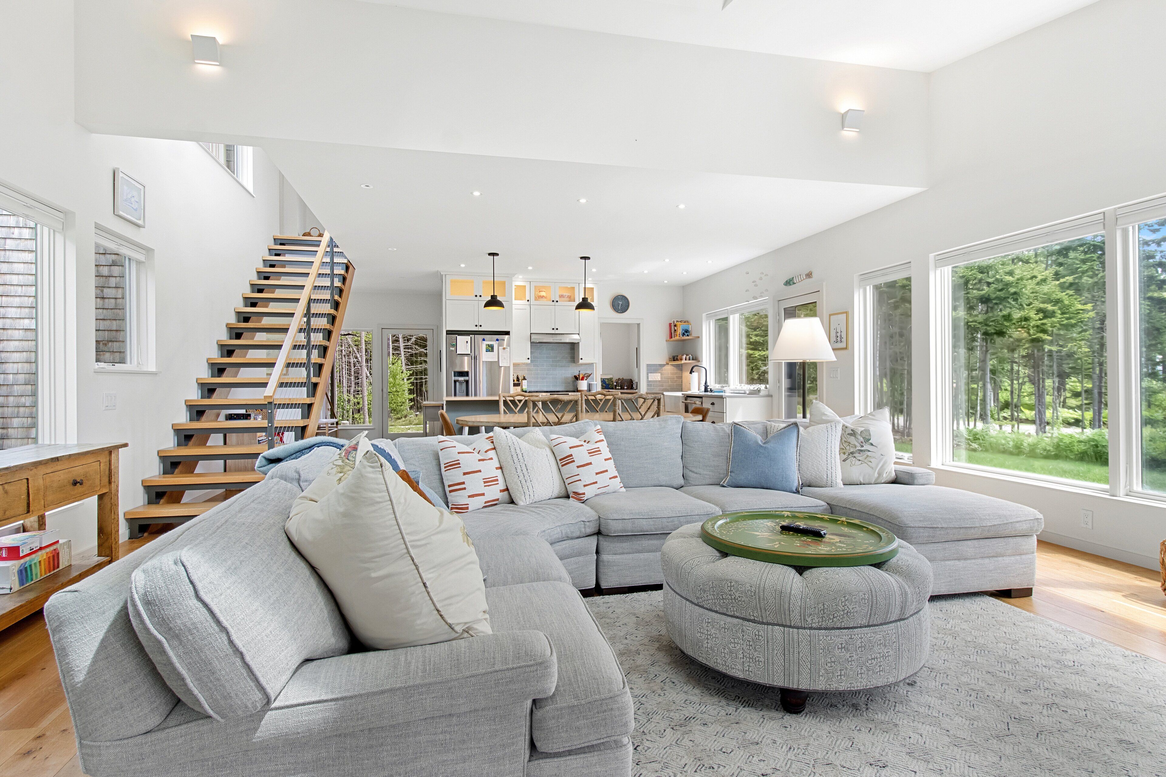 House, Multiple Beds (Tree House at Harts Neck) | Living area