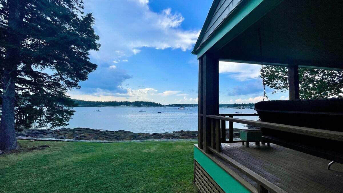Cottage, Multiple Beds, Fireplace (Marshall Point Cottage) | Water view