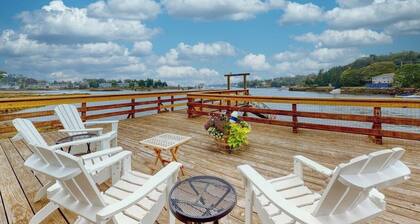 Bayfront Cottage on Mill Cove w/ Private Dock & Furnished Deck - Walk Downtown
