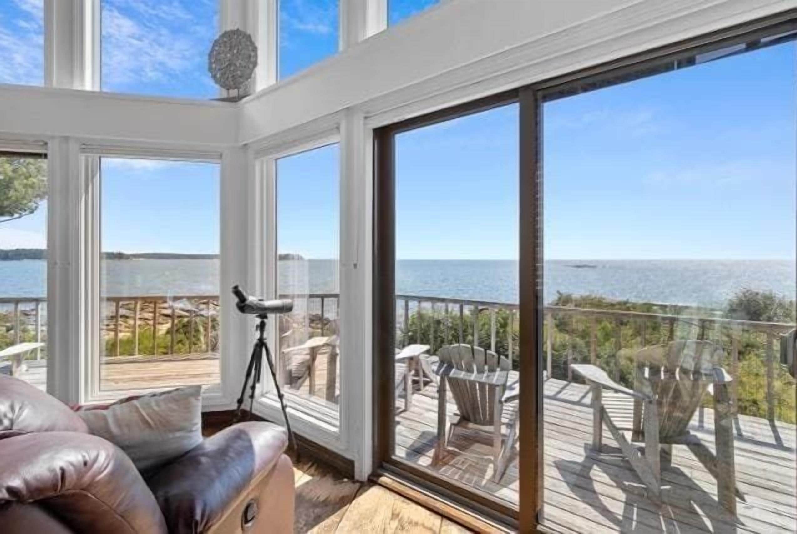Maison, Plusieurs lits (Clark Point Cottage) | Aire de séjour