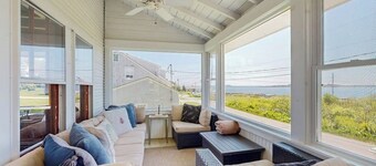 Ocean Point Colony Home w/ Sunroom & Sweeping Ocean Views, Dog-friendly