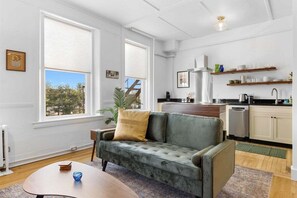 Apartment, 1 Queen Bed, Kitchen, City View (Kimball Apartment) | View from room - Kimball Apartment, Modern Studio on Main Street Ro (Rockland)
