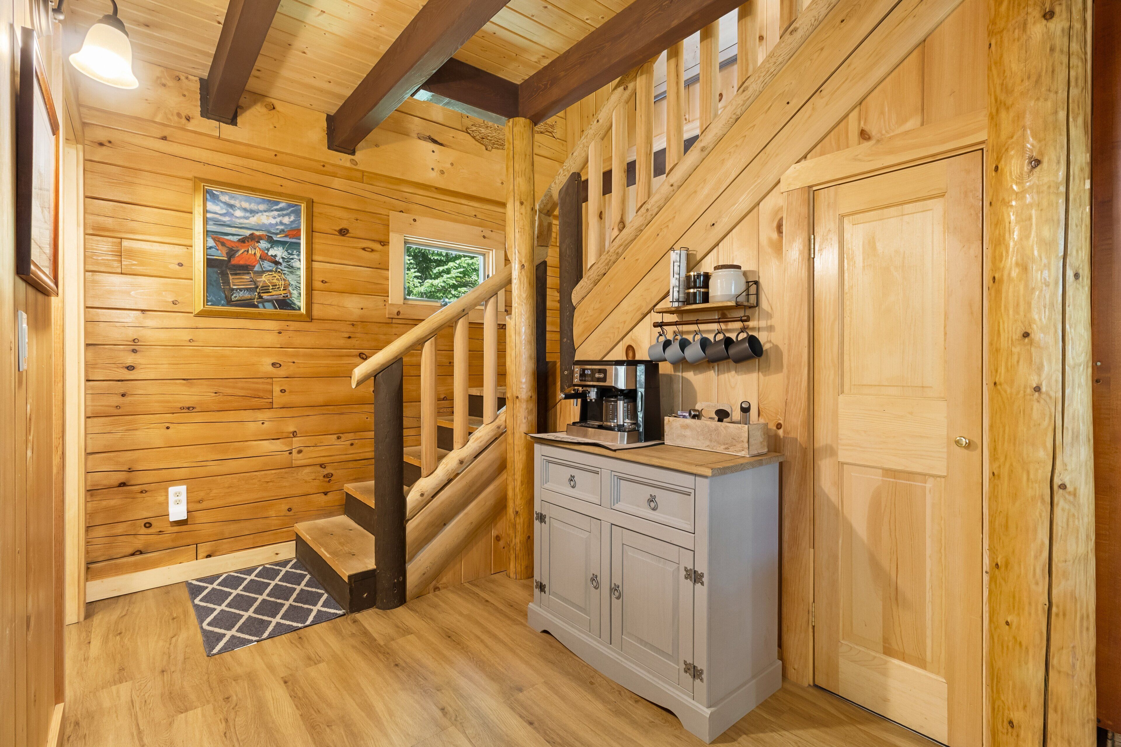 Cabin, Multiple Beds, Kitchen, Garden View (Sprucewold Cabin) | Private kitchen
