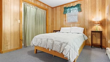 Cabaña, varias camas, cocina (Owl's Nest) | 3 habitaciones, decoración personalizada y muebles diferentes