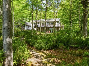 Exterior - Waterfront Cabin w/ Outdoor Firepit, Dock, and Lake Views - Dogs Welcome (Greenville)