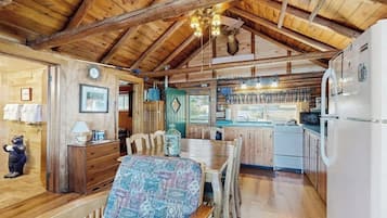 Cabin, Multiple Beds, Patio (The Rockwood Cabin on Moosehead Lake) | Dining
