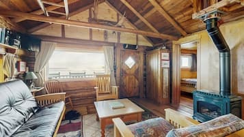 Cabin, Multiple Beds, Patio (The Rockwood Cabin on Moosehead Lake) | Living area