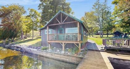Dog-friendly Lakefront Cabin With Private Dock, Epic Views of Lake & Mt Kineo