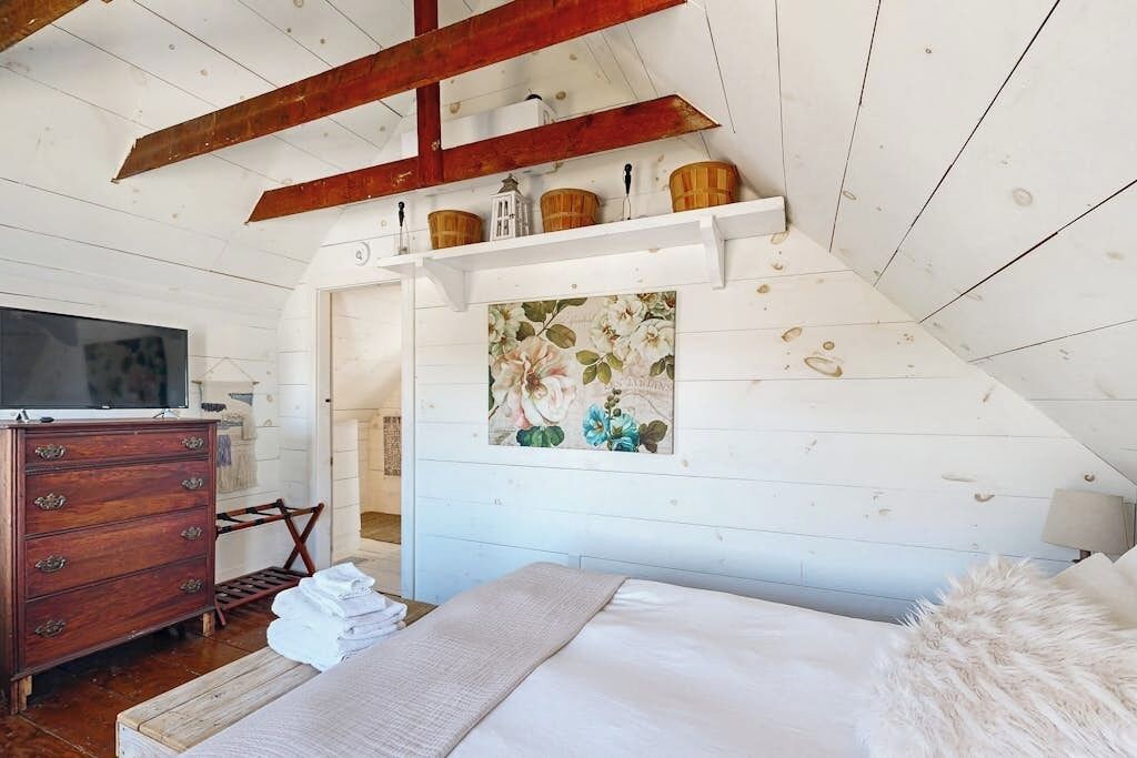 Rumah, Beberapa Tempat Tidur (Bayside Barn) | 2 kamar tidur dan didekorasi berbeda-beda