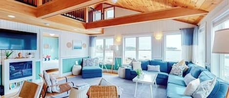 Maison, 2 grands lits (The Jewel of Saint George) | Coin séjour