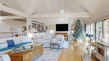 Ferienhaus, Mehrere Betten (The Walker House) | Wohnbereich