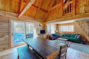 Cabin, Multiple Beds, Garden View (Camp Foxtrot) | Living area