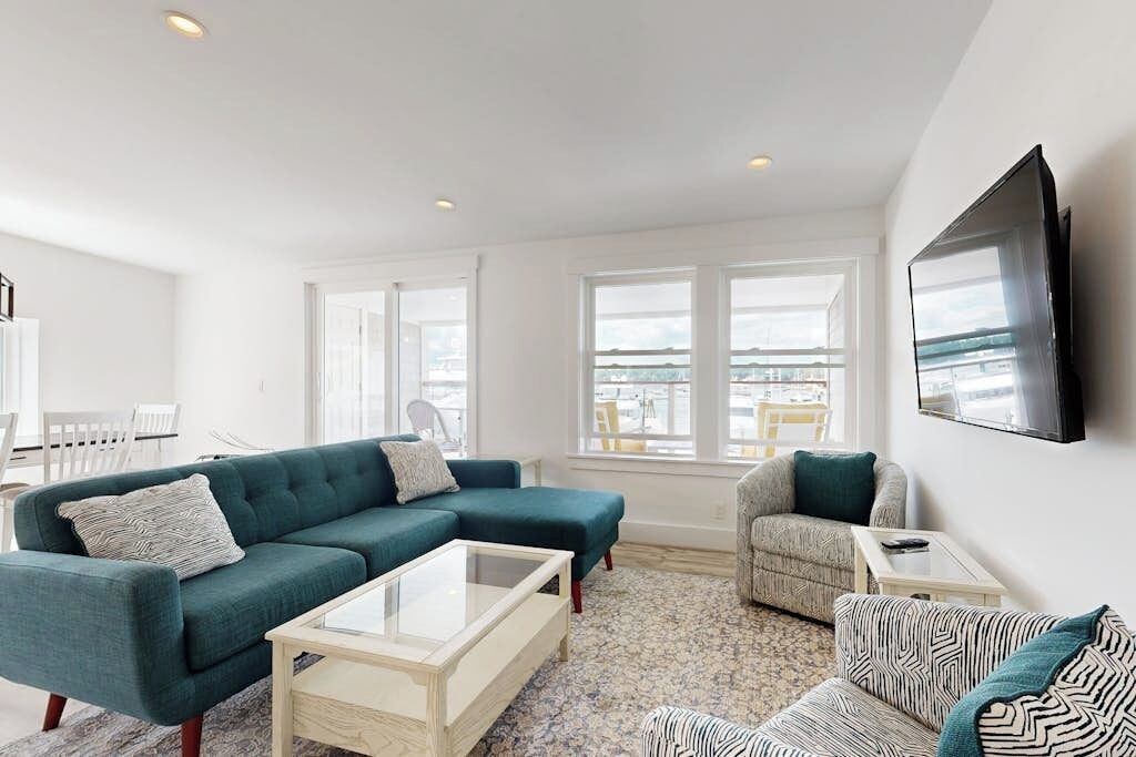 Condo, Multiple Beds (Sunset Sanctuary - No Pets Allowed) | Living area