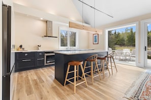 House, Multiple Beds, Garden View (The Pond House) | Private kitchen - Enjoy Tranquil Pond Views at The Pond House in Lincolnville, Me2300 sq ft, 3 Beds (Lincolnville)