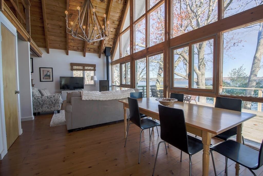 House, Multiple Beds, Kitchen, River View (The Eagle's Nest) | Living area