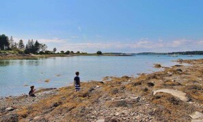 Beach - Tideriver, Waterfront Cottage in Maine (Port Clyde)