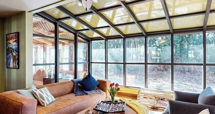 Elegant Victorian Gothic Revival Home With wet Bar, Sunroom, & Washer/dryer