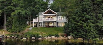 Elegant Lakefront Home Near Bar Harbor & Acadia With Modern Kitchen, Lake Views