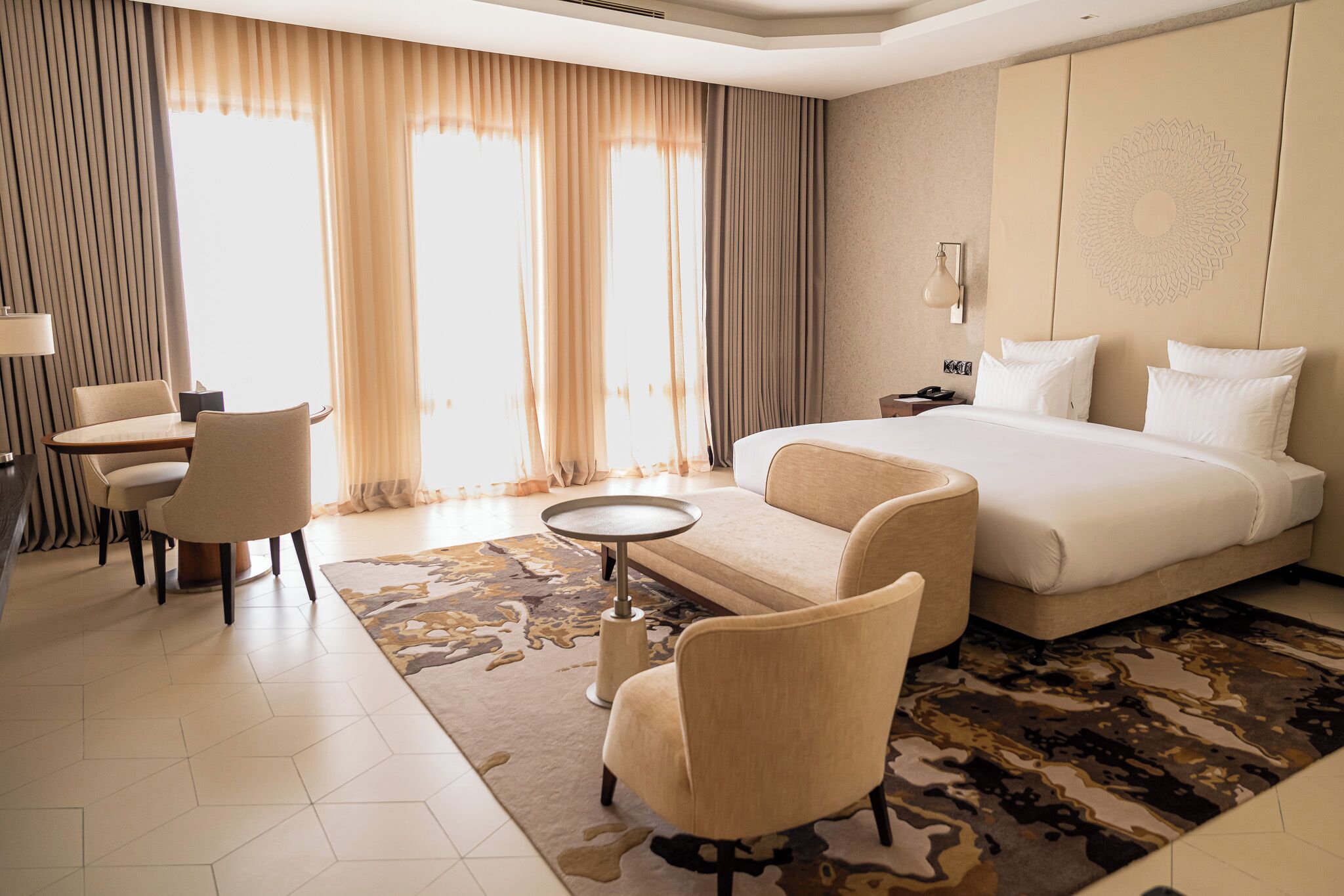 Presidential Suite, Balcony, Sea View | In-room safe, desk, laptop workspace, soundproofing